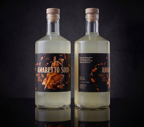 Amaretto Sour (Shake & Serve)